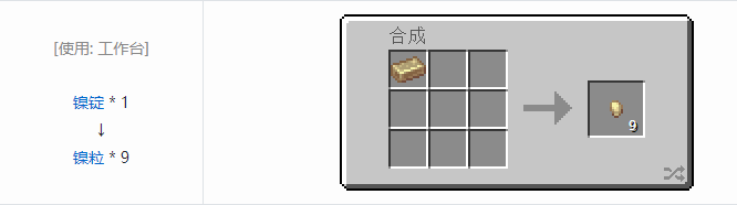 我的世界热力系列材料合成表大全2026