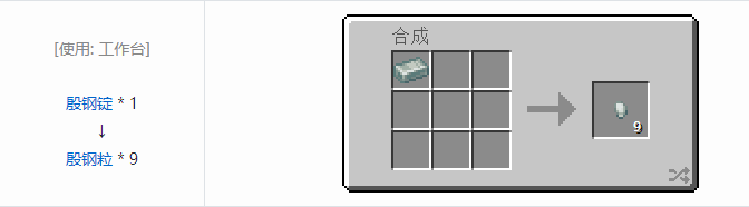 我的世界热力系列材料合成表大全2026