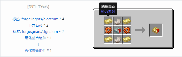 我的世界热力系列合成表大全2026