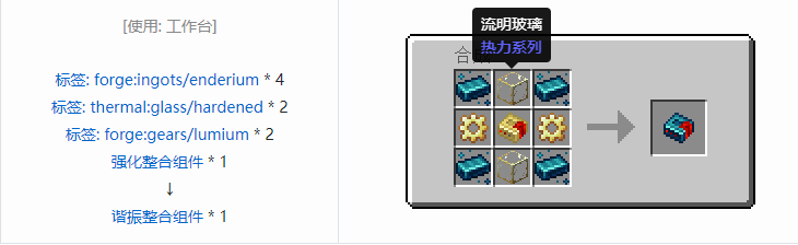 我的世界热力系列合成表大全2026