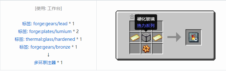 我的世界热力系列合成表大全2026