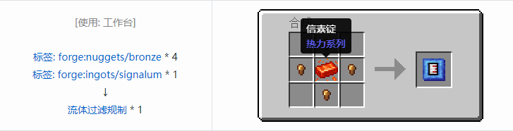 我的世界热力系列合成表大全2026