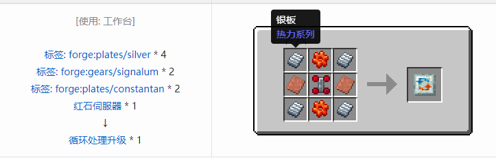 我的世界热力系列合成表大全2026