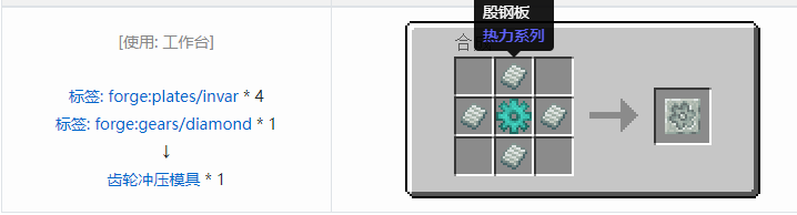 我的世界热力系列合成表大全2026