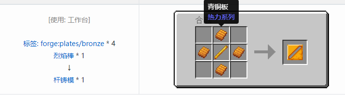 我的世界热力系列合成表大全2026