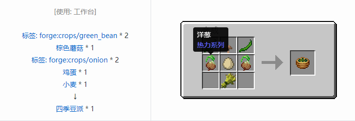 我的世界热力系列合成表大全2026