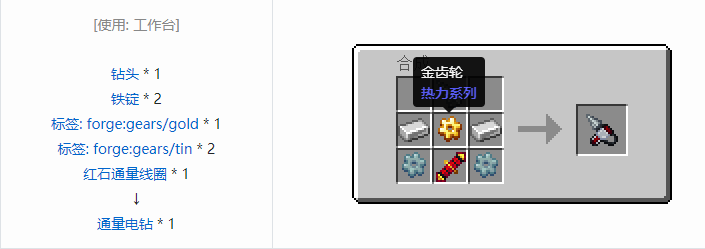 我的世界热力系列合成表大全2026