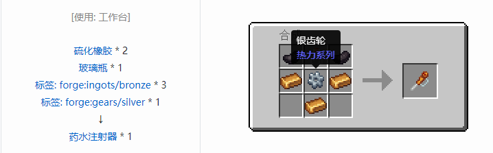 我的世界热力系列合成表大全2026