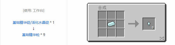 我的世界神秘农业材料合成表大全2026