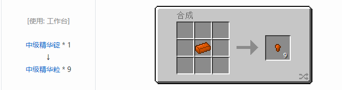 我的世界神秘农业材料合成表大全2026