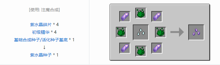 我的世界神秘农业合成表大全2026