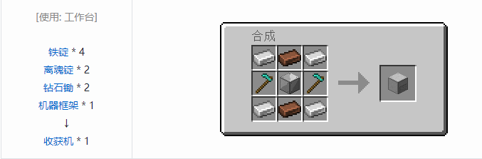 我的世界神秘农业合成表大全2026