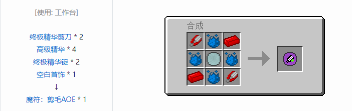 我的世界神秘农业合成表大全2026