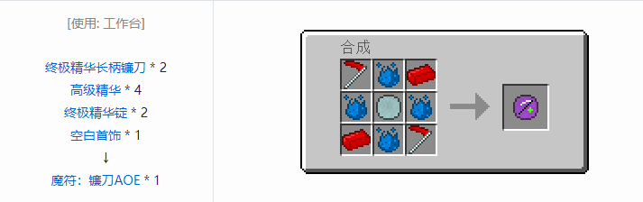 我的世界神秘农业合成表大全2026