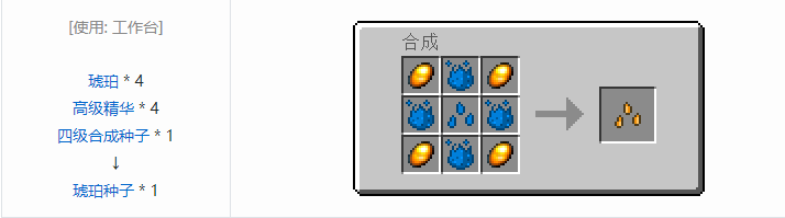 我的世界神秘农业合成表大全2026