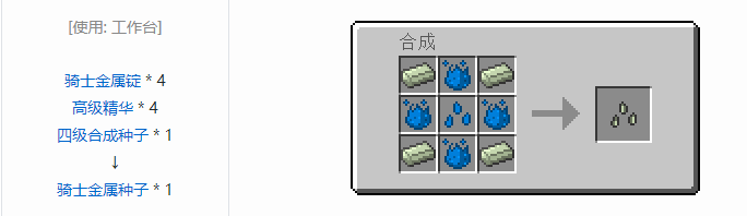 我的世界神秘农业合成表大全2026