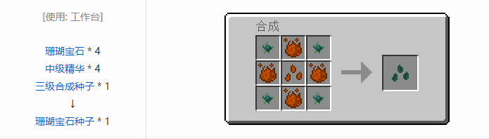 我的世界神秘农业合成表大全2026