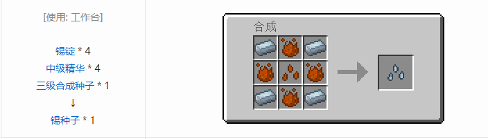 我的世界神秘农业合成表大全2026