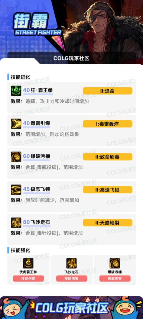 DNF狄瑞吉版本男街霸加点攻略