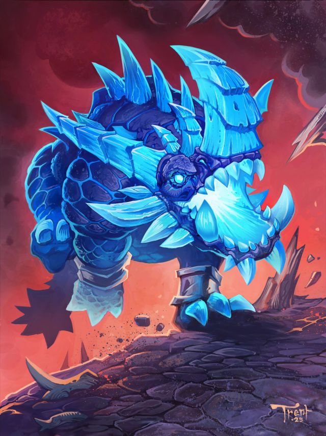 炉石传说戮屠末日巨口卡牌图鉴