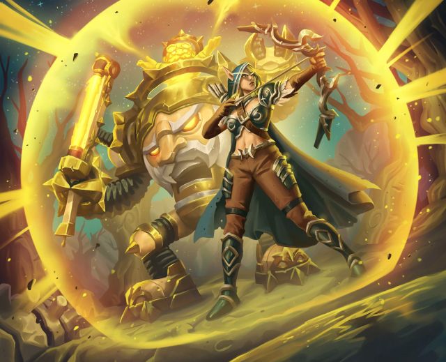 炉石传说协作火花卡牌图鉴