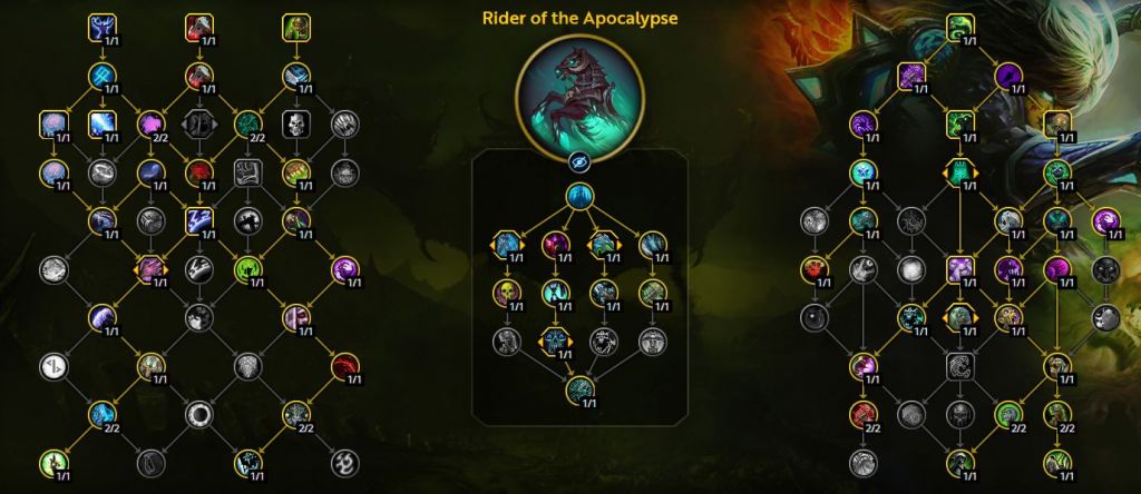 魔兽世界12.0前夕邪DK加点代码一览