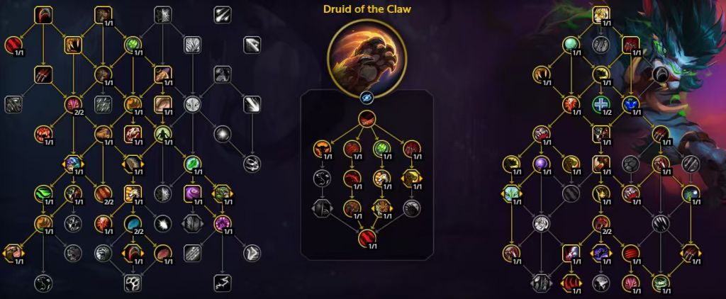 魔兽世界12.0前夕猫德加点代码一览