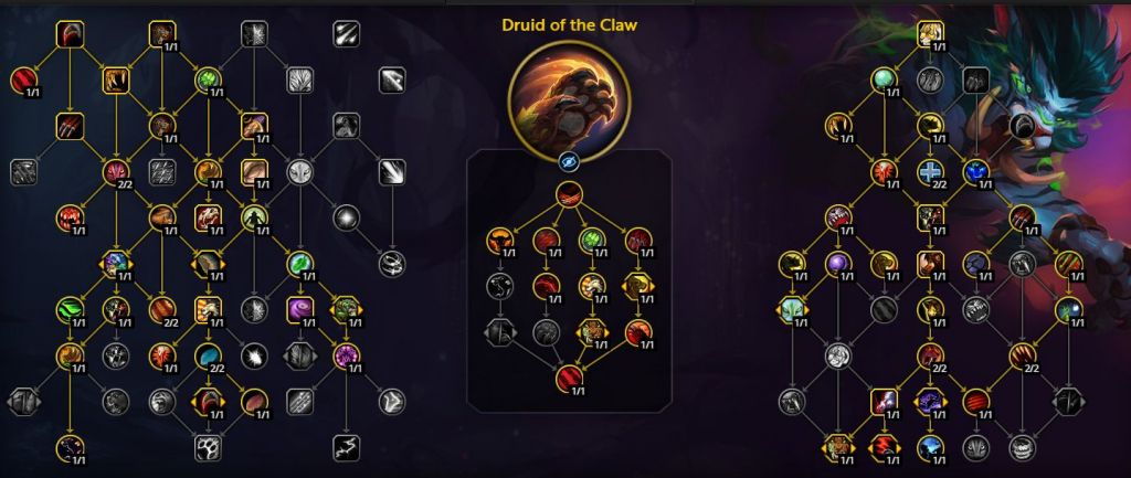 魔兽世界12.0前夕猫德加点代码一览