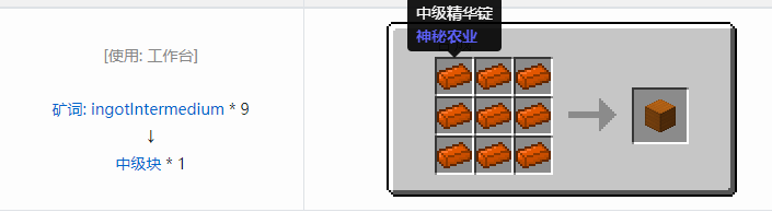 我的世界神秘农业合成表大全2026