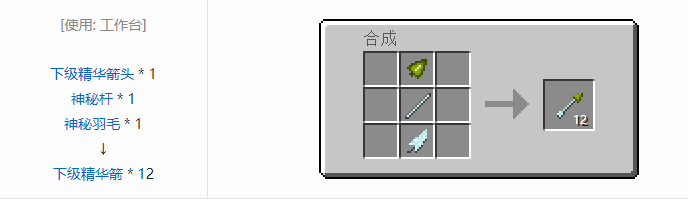 我的世界神秘农业合成表大全2026