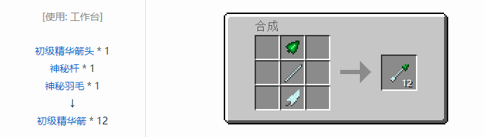 我的世界神秘农业合成表大全2026