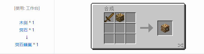 我的世界资源蜜蜂合成表大全2026