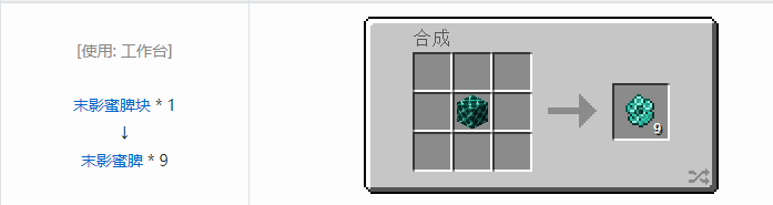 我的世界资源蜜蜂合成表大全2026