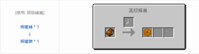 我的世界资源蜜蜂合成表大全2026