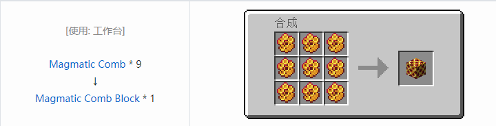 我的世界资源蜜蜂合成表大全2026