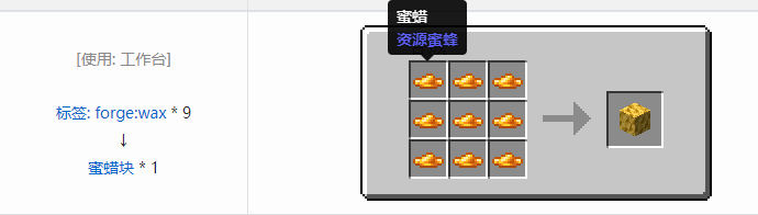 我的世界资源蜜蜂合成表大全2026