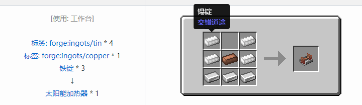 我的世界交错道途合成表大全2026