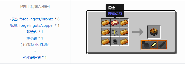 我的世界交错道途机器合成表大全2026