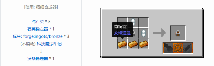 我的世界交错道途合成表大全2026