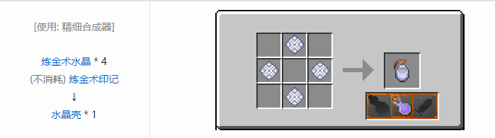 我的世界交错道途合成表大全2026