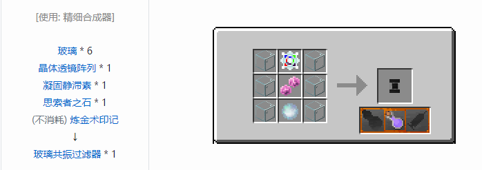 我的世界交错道途导线合成表大全2026