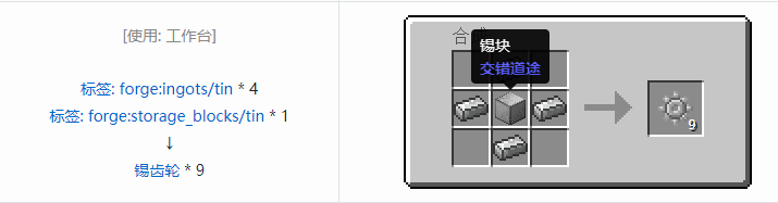 我的世界交错道途合成表大全2026