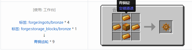 我的世界交错道途合成表大全2026