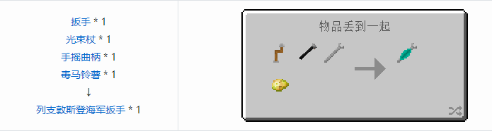 我的世界交错道途合成表大全2026