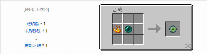 我的世界原版材料合成表大全图片2026