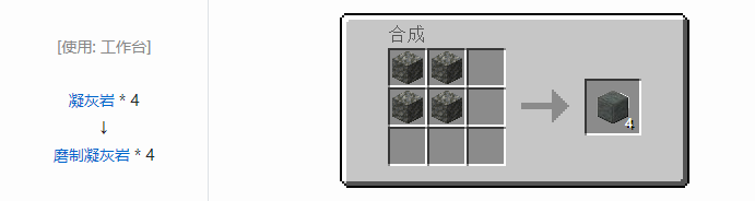 我的世界原版建筑方块合成表大全图片2026