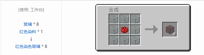 我的世界原版建筑方块合成表大全图片2026