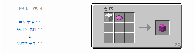 我的世界原版建筑方块合成表大全图片2026