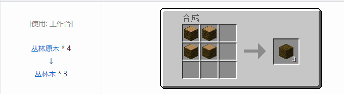 我的世界原版人工合成建筑方块合成表大全图片2026