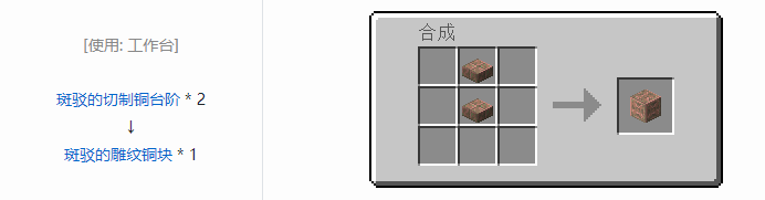 我的世界原版建筑方块合成表大全图片2026